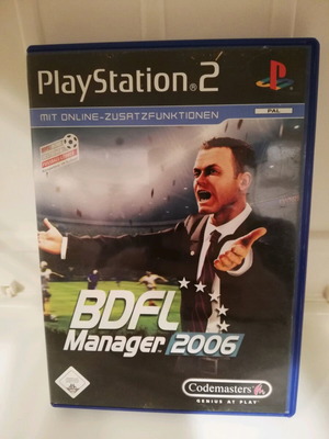 PS2 BDFL Manager 2006 μεταχειρισμένο, γερμανικό, κομπλέ