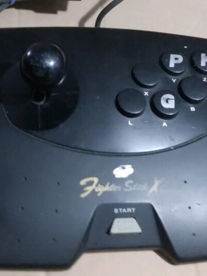 Sega Saturn Arcade Fighting Stick used, official