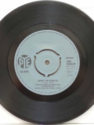 Carl Douglas Dance The Kung Fu 7'' βινύλιο μεταχειρισμένο, ηλεκτρονικό