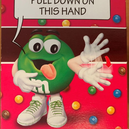 M&Ms Candy Dispenser figure candy machine new sealed