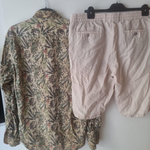 Stil stavristavrev1968 by Mey & Endlich summer set 100% linen pants 54 and shirt XL
