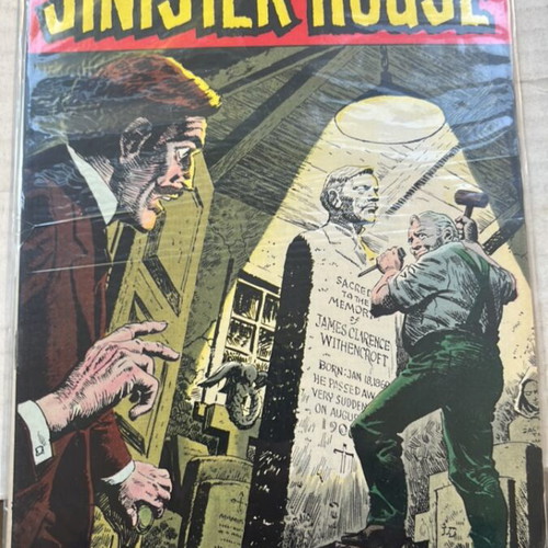 The Witching Hour comic book used, dark mansion and sinister secrets