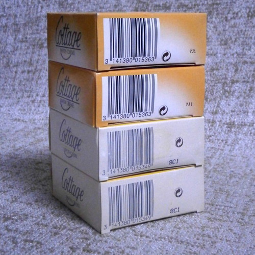 Cottage Savon Creme Parfum vintage apricot x2 and vanilla x2 pack of 4 soaps new