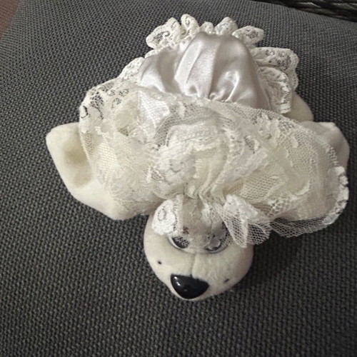 Vintage Galoob Pound Puppies Bride & Groom 1995 like new