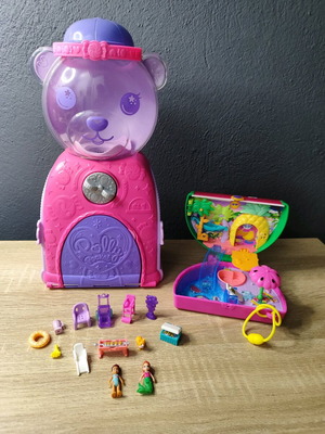 Παιχνίδια Polly Pocket μεταχειρισμένα με καρπούζι και gumball machine