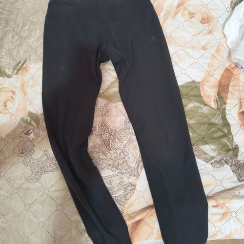 Adidas women's leggings used with minor wear, black