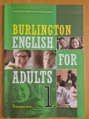 English For Adults 1 Student's Book used, Burlington edition