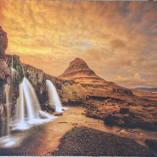 Educa puzzle 1000 pieces Kirkjufellsfoss Waterfall Iceland like new