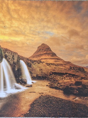 Educa puzzle 1000 pieces Kirkjufellsfoss Waterfall Iceland like new