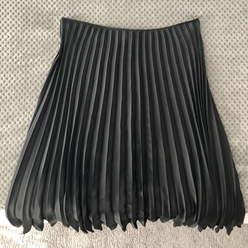 Luisa Cerano pleated skirt black like new, size XL