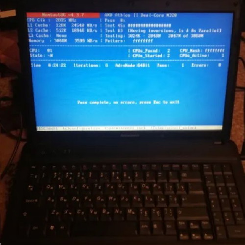Lenovo G555 laptop for parts