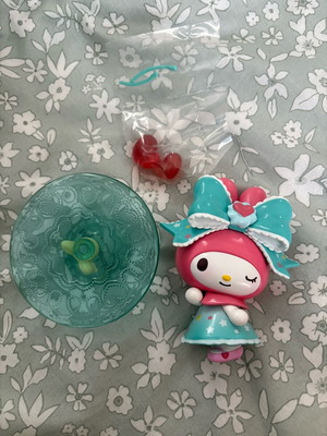 My Melody Figure from Miniso like new with accessories and box