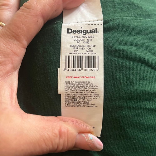 Desigual girls dress like new, colorful, sizes 134-140 cm