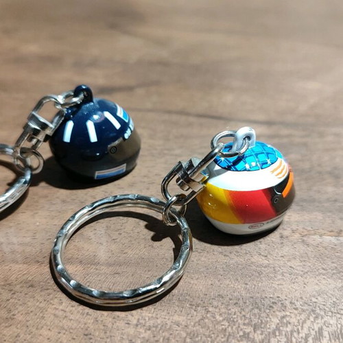 Minichamps keychains like new, set of 2 Schumacher and Hill