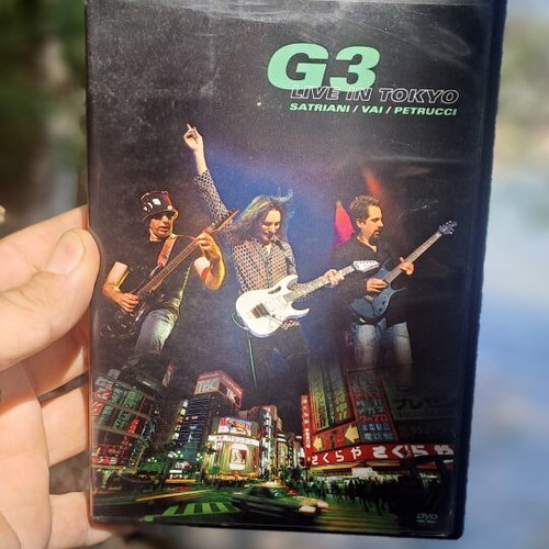 G3 Live in Tokyo DVD used, authentic collectible