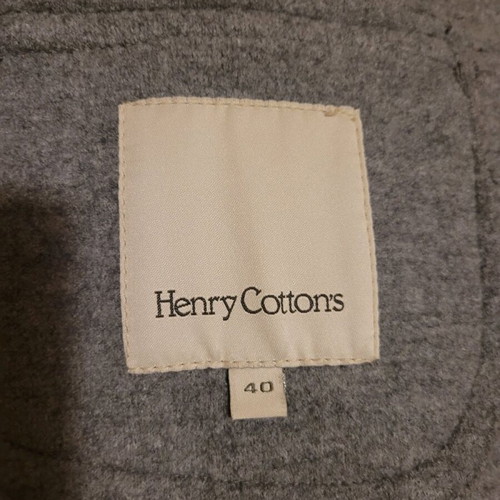 Henry Cottons wool blazer like new, gray, size M