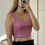 Crop top Pink Woman in excellent condition, size S
