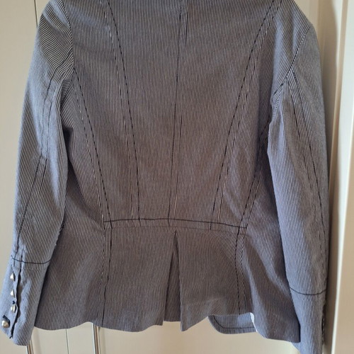 Rococo jacket like new, size S-M, white and blue