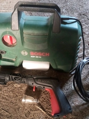 Bosch pressure washer used 100 bar