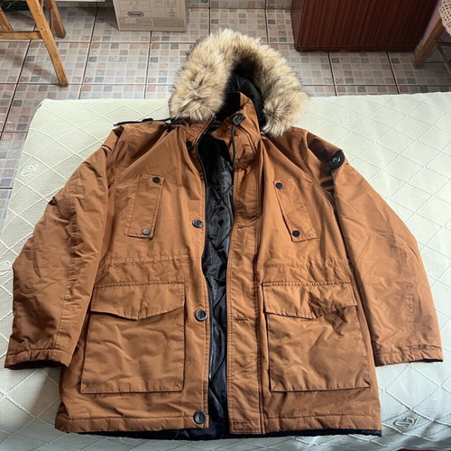 Manager winter jacket brown 2XL like new