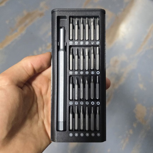 Fine mechanics toolkit like new, S2 steel bits
