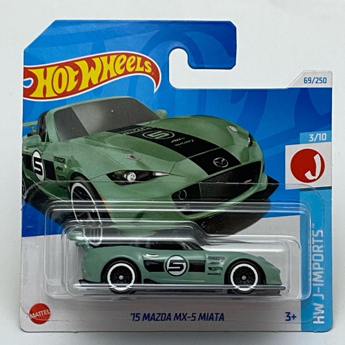 Mazda MX-5 Miata Hot Wheels 1:64 collection, new, pack of 4