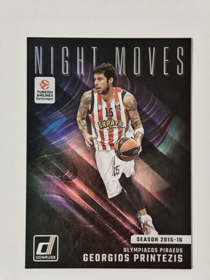Georgios Printezis Night Moves Panini Donruss 2024 25 SSP