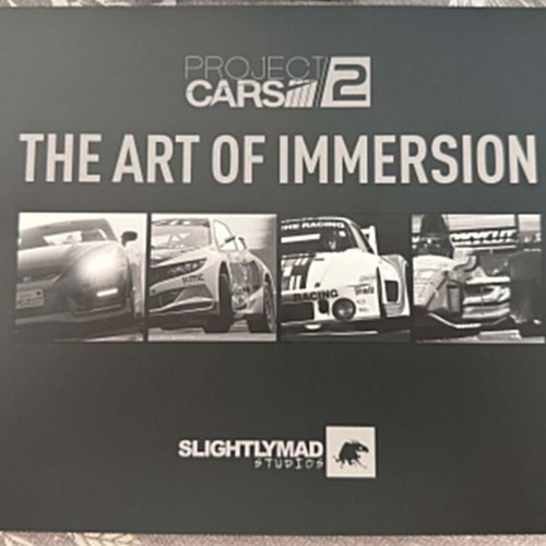 Project CARS 2 The Art Of Immersion hardback artbook like new