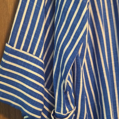Zara linen shirt small, new, 80% viscose 20% linen, 3/4 sleeves