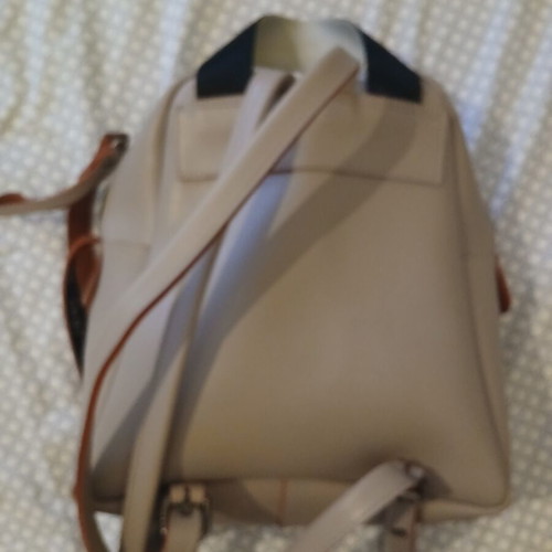 FRNC backpack like new, pink ice color with small wallet