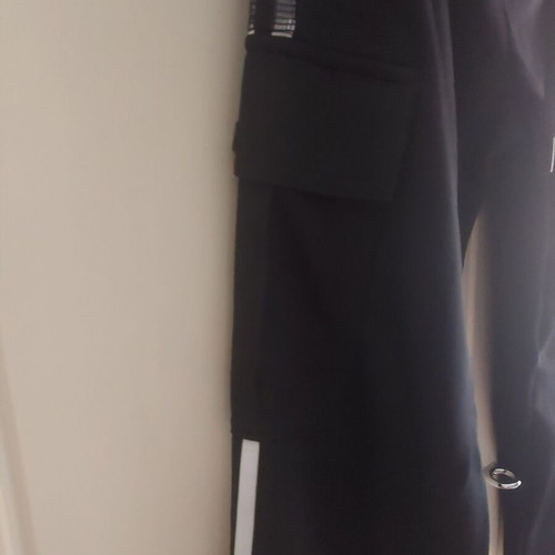 Adidas sports pants size S like new, black and white