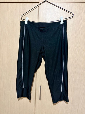 Capri fitness leggings like new, black, size L