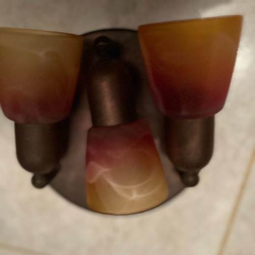 Wall or ceiling light like new, adjustable direction, E14 bulbs