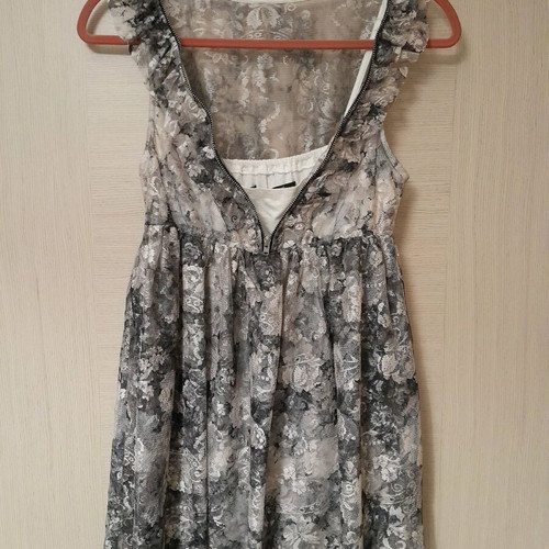 Zara women's long blouse size L like new multicolor