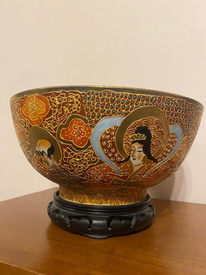 Κινέζικο Μπωλ Satsuma, Ζωγραφισμένο στο χέρι 80€