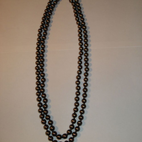 Hematite necklace used