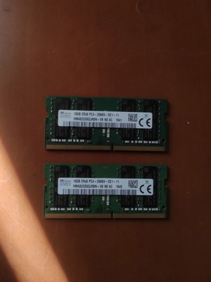DDR4 RAM 32GB (2x16) σαν καινούργιο
