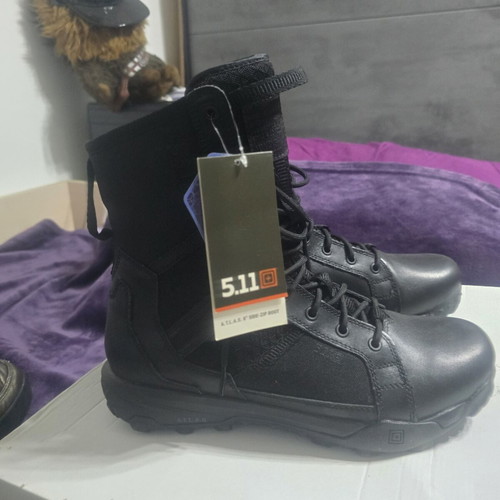 5.11 Atlas 8" Waterproof Side Zip Boot size 44 new