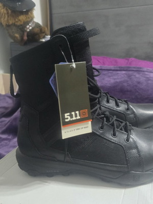 5.11 Atlas 8" Waterproof Side Zip Boot size 44 new