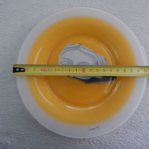 Decorative plate Samios like new, 19.5 cm diameter