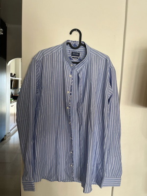 Light blue striped shirt new