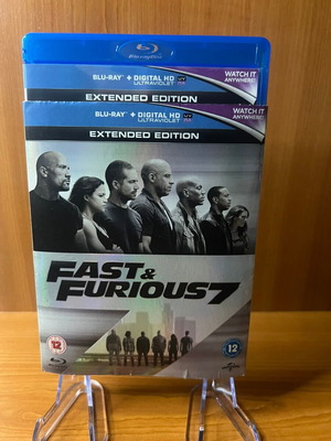 Fast & Furious 7 Extended Edition Blu-ray употребяван