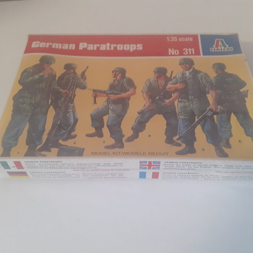 German Paratroops Italeri Model Kit 1/35 new