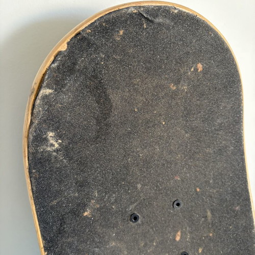 Plan B skateboard used with normal grip tape wear