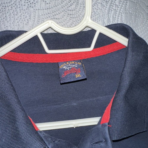 Paul & Shark t-shirt used, size 3XL fits XL, blue