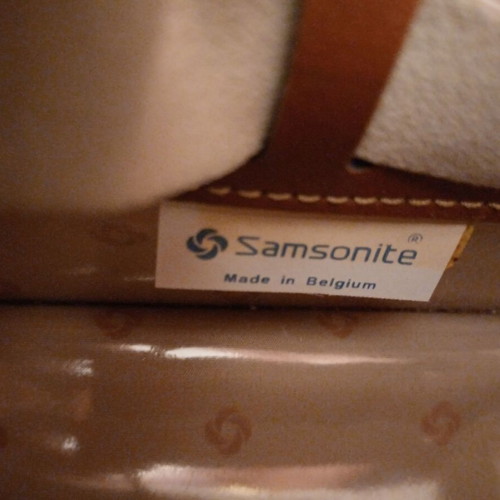 Samsonite Princess Vintage Beauty Case Black/Cognac