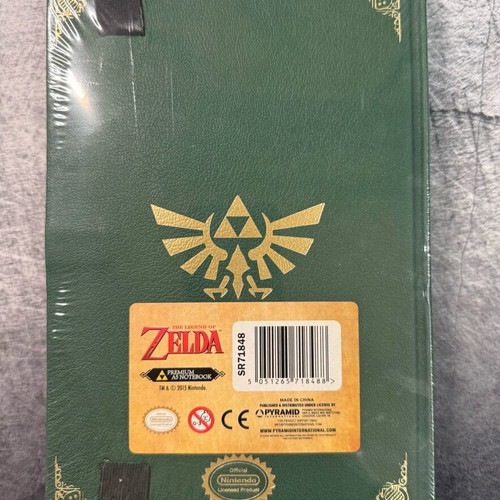 The Legend of Zelda Premium Journal A5 Notebook new