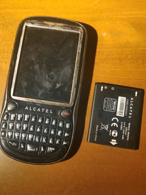 Alcatel OT-806D μεταχειρισμένο για ανταλλακτικά χωρίς πίσω καπάκι