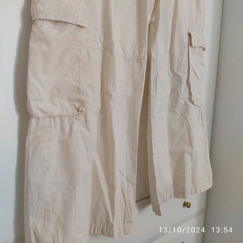 Bershka cargo pants beige new XXL