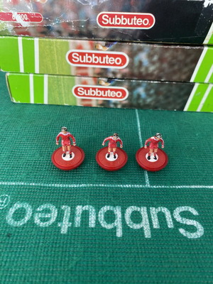 Vintage Subbuteo spares ref 214 Aberdeen, Canada, Bayern Munchen, Wales